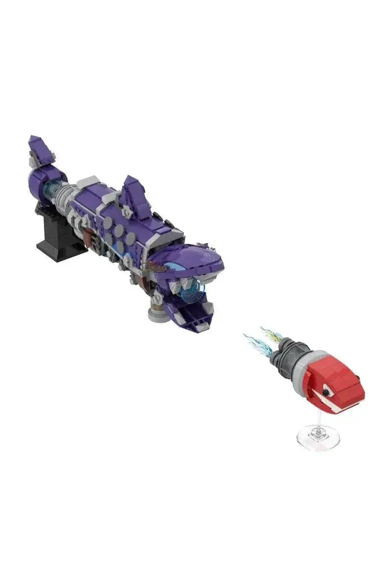  MOC MOC Jinx Fishbone Rocket Launcher Model Building Blocks Building Bricks MOC Gift -  ToylandEU™