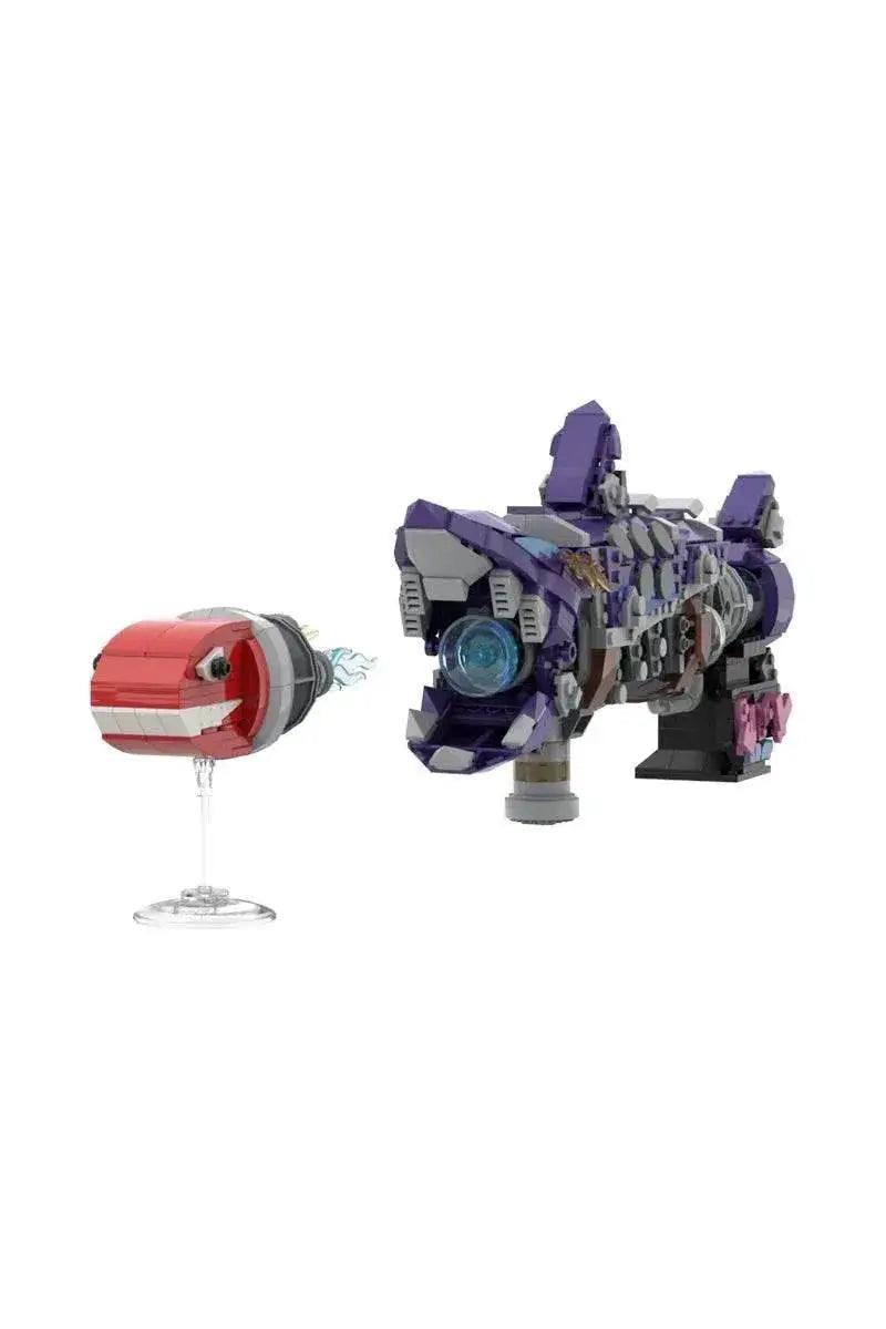  MOC MOC Jinx Fishbone Rocket Launcher Model Building Blocks Building Bricks MOC Gift -  ToylandEU™