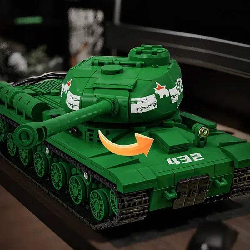 MOC MOC KV2 Tank Building Blocks Set For Lego Compatible Builders - ToylandEU