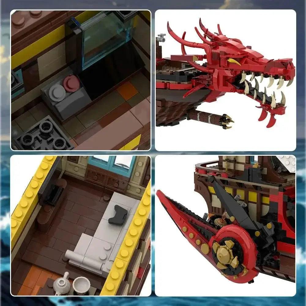  MOC MOC Legacy Destiny's Bounty Ship Building Blocks Building Bricks MOC Gift -  ToylandEU™