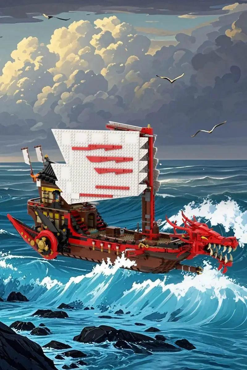  MOC MOC Legacy Destiny's Bounty Ship Building Blocks Building Bricks MOC Gift -  ToylandEU™
