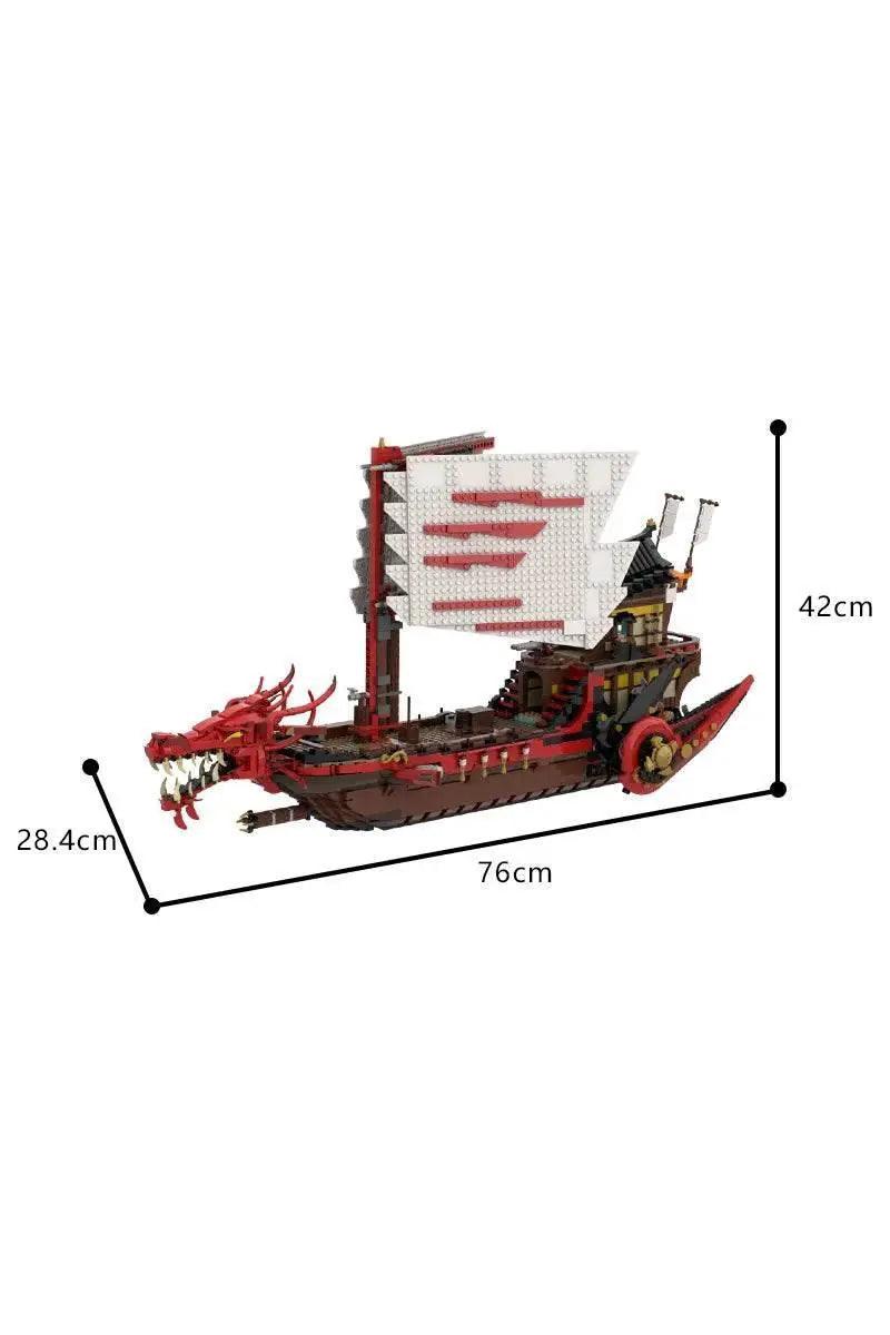  MOC MOC Legacy Destiny's Bounty Ship Building Blocks Building Bricks MOC Gift -  ToylandEU™