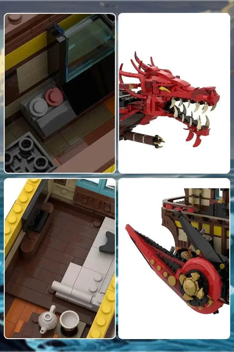  MOC MOC Legacy Destiny's Bounty Ship Building Blocks Building Bricks MOC Gift -  ToylandEU™