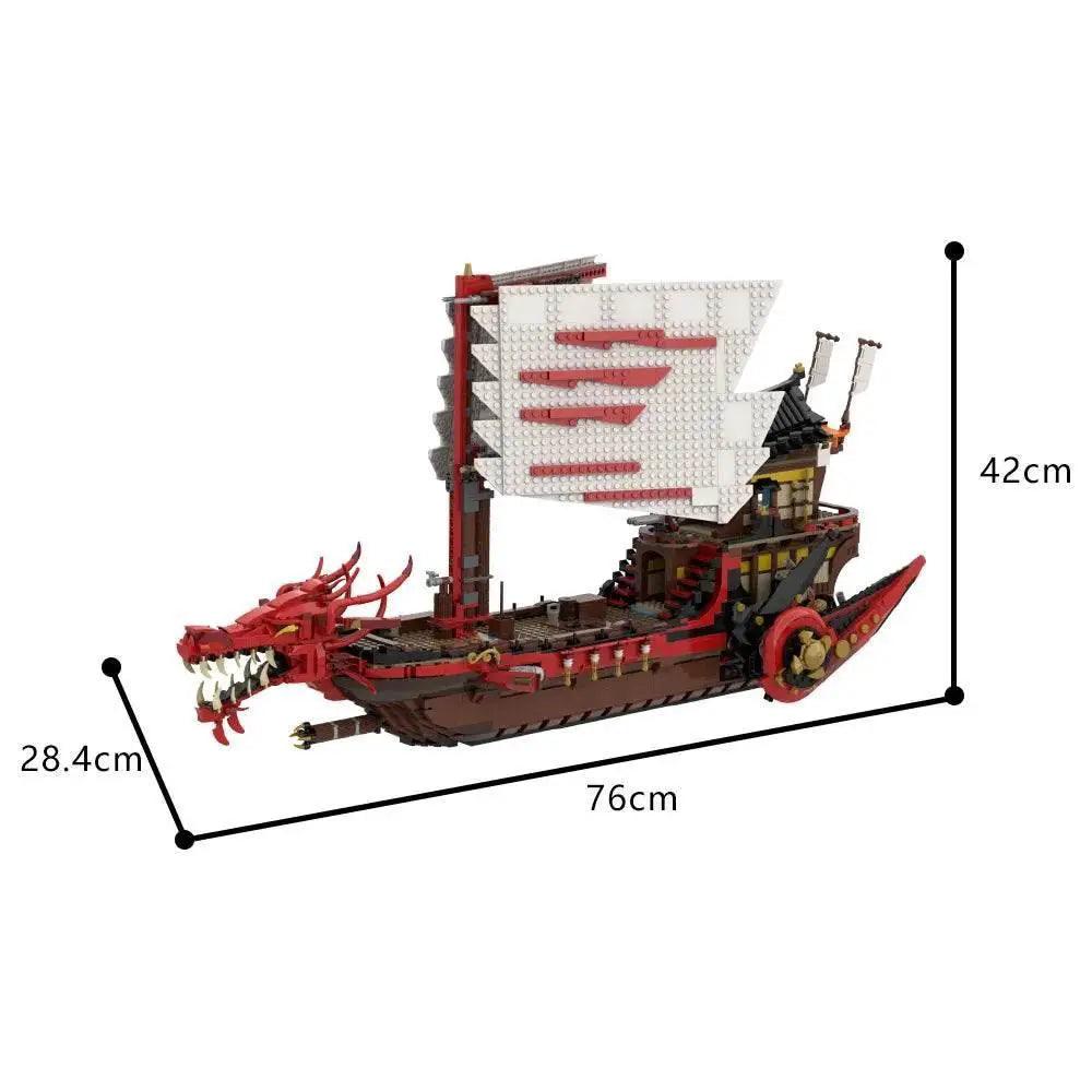  MOC MOC Legacy Destiny's Bounty Ship Building Blocks Building Bricks MOC Gift -  ToylandEU™