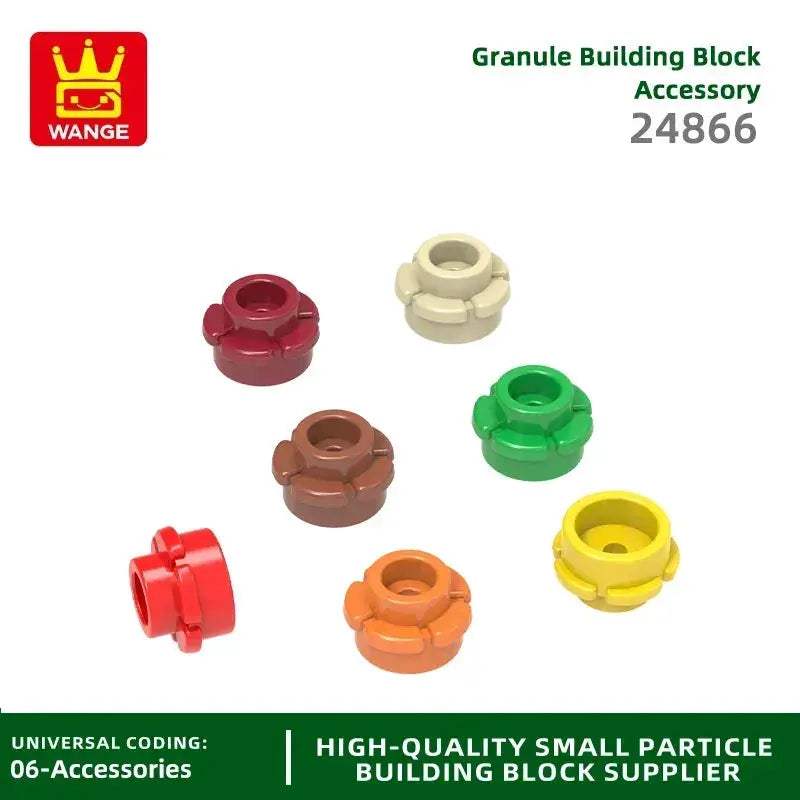 MOC MOC Lego Compatible 1x1 Five Petal Flower Garden Building Blocks - ToylandEU