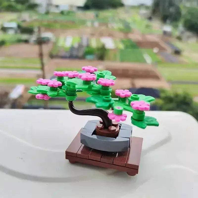 MOC MOC Lego Compatible Bonsai Tree Building Blocks Diy Desktop Decor - ToylandEU