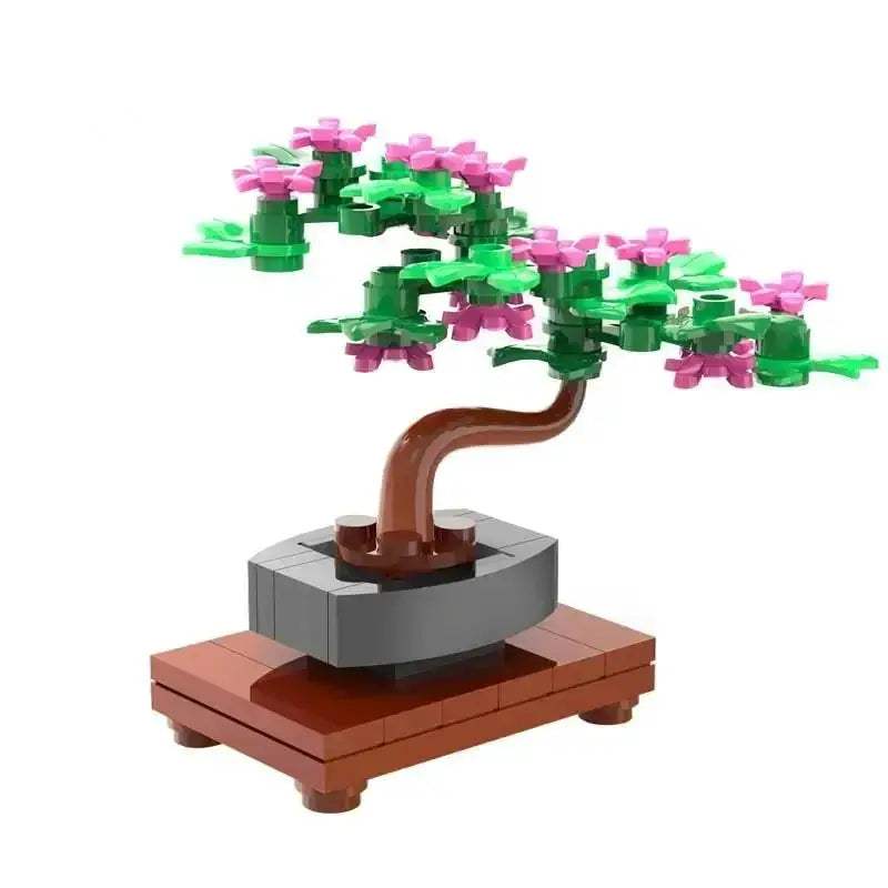 MOC MOC Lego Compatible Bonsai Tree Building Blocks Diy Desktop Decor - ToylandEU