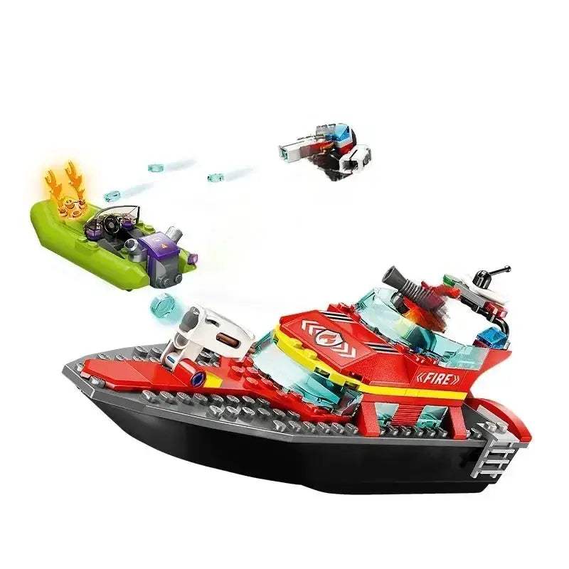 MOC MOC Lego Compatible Building Blocks For City Jungle Helicopter Play - ToylandEU
