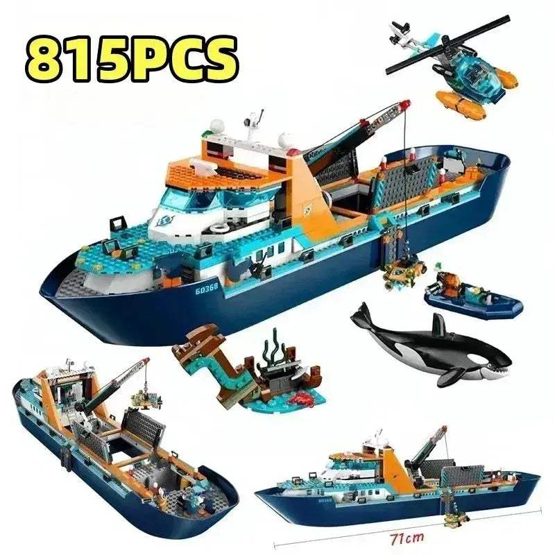 MOC MOC Lego Compatible Building Blocks For City Jungle Helicopter Play - ToylandEU