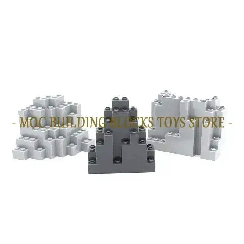 MOC MOC Lego Compatible Building Blocks Mountain Rampart Set - ToylandEU