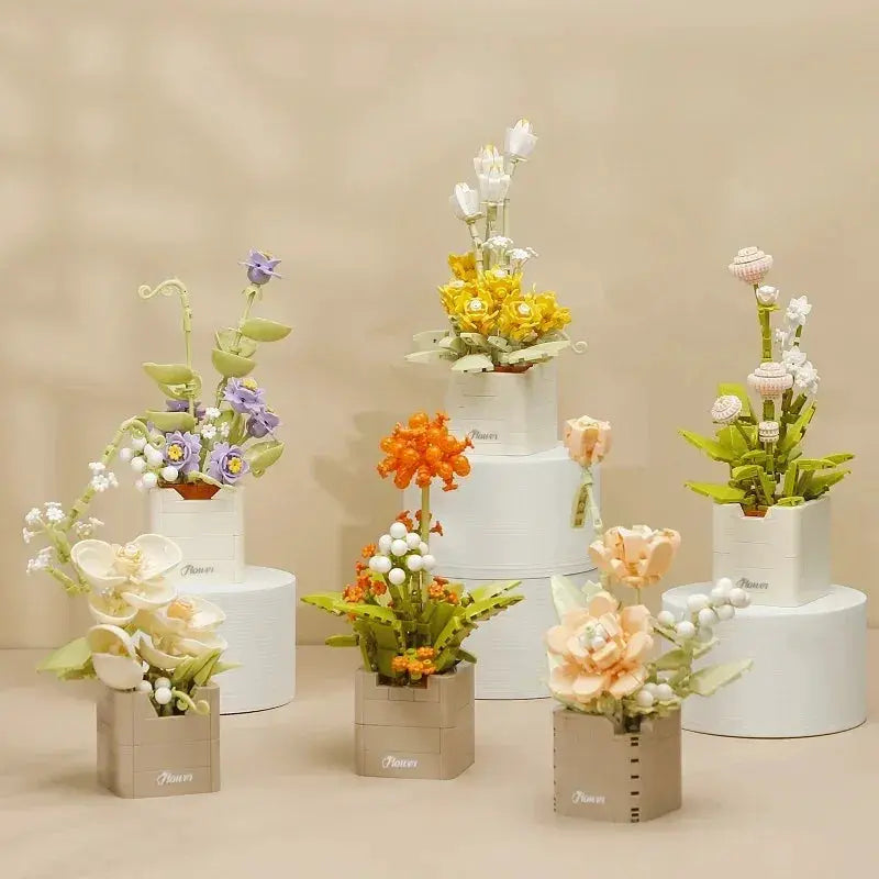 MOC MOC Lego Compatible Floral Building Blocks For Bonsai Creativity - ToylandEU