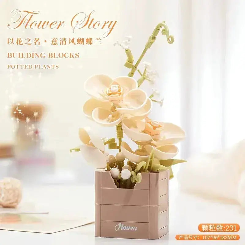 MOC MOC Lego Compatible Floral Building Blocks For Bonsai Creativity - ToylandEU