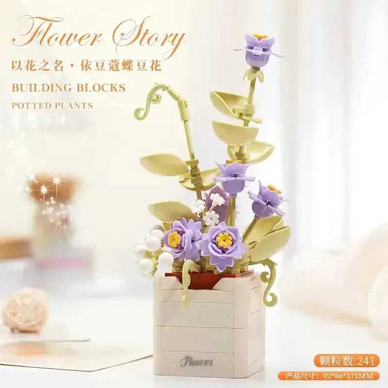 MOC MOC Lego Compatible Floral Building Blocks For Bonsai Creativity - ToylandEU