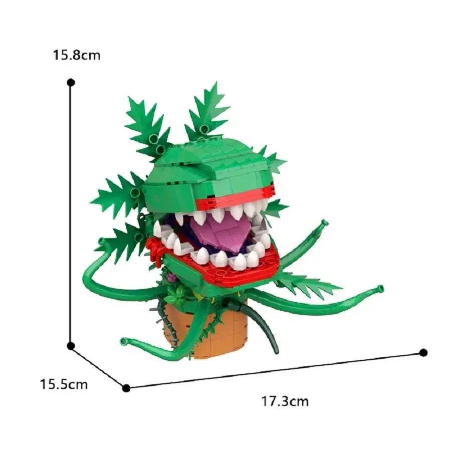 MOC MOC Lego Compatible Human Eating Flower Building Blocks Kit Perfect Gift - ToylandEU