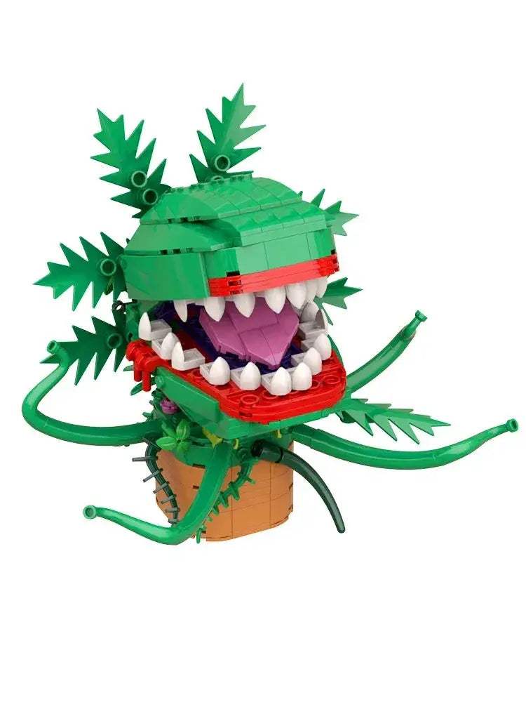MOC MOC Lego Compatible Human Eating Flower Building Blocks Kit Perfect Gift - ToylandEU