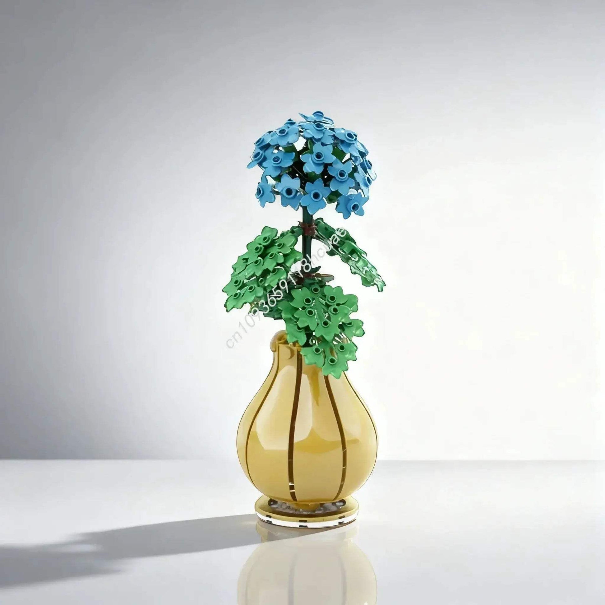 MOC MOC Lego Compatible Hydrangea Flower MOC Educational Building Blocks Toy - ToylandEU