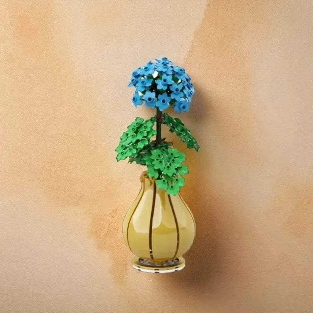 MOC MOC Lego Compatible Hydrangea Flower MOC Educational Building Blocks Toy - ToylandEU