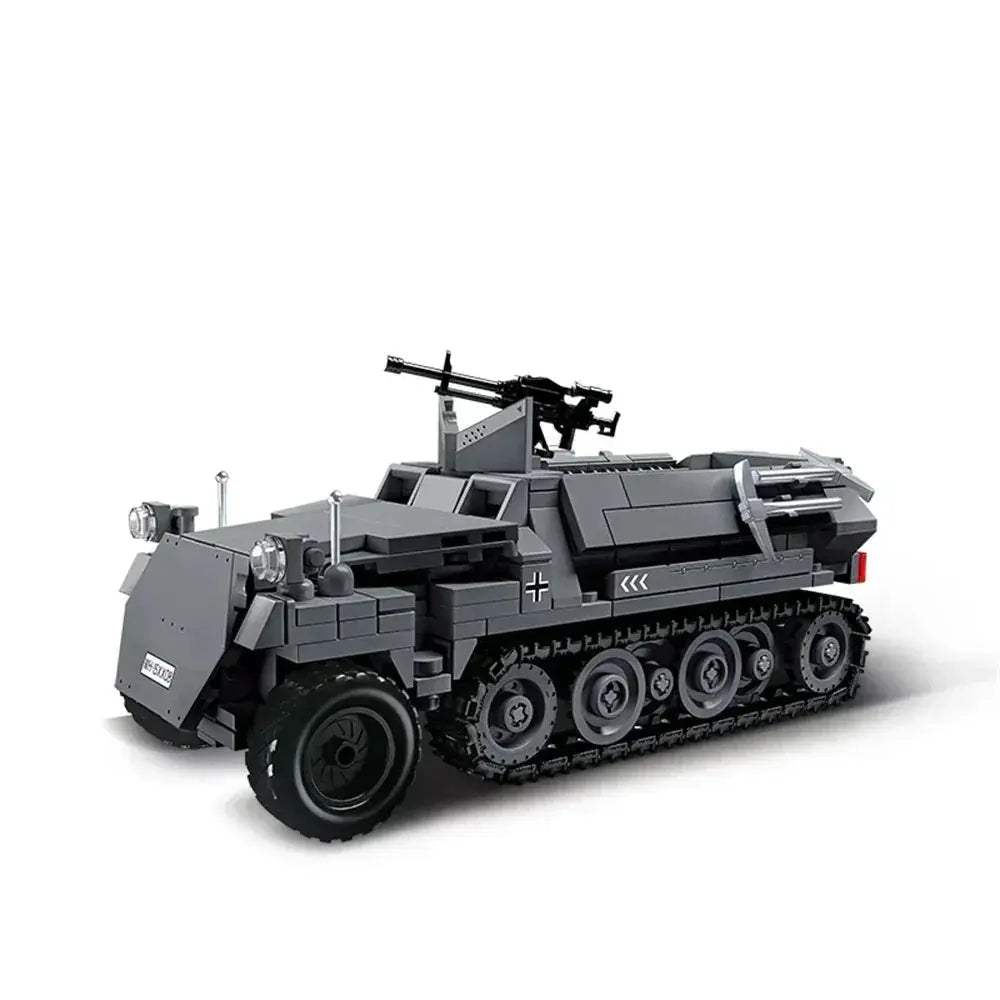 MOC MOC Lego Compatible Military Tank Building Blocks Set For Kids - ToylandEU