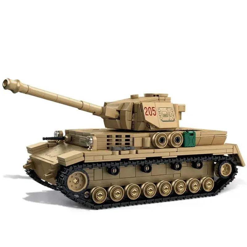 MOC MOC Lego Compatible Military Tank Building Blocks Set For Kids - ToylandEU