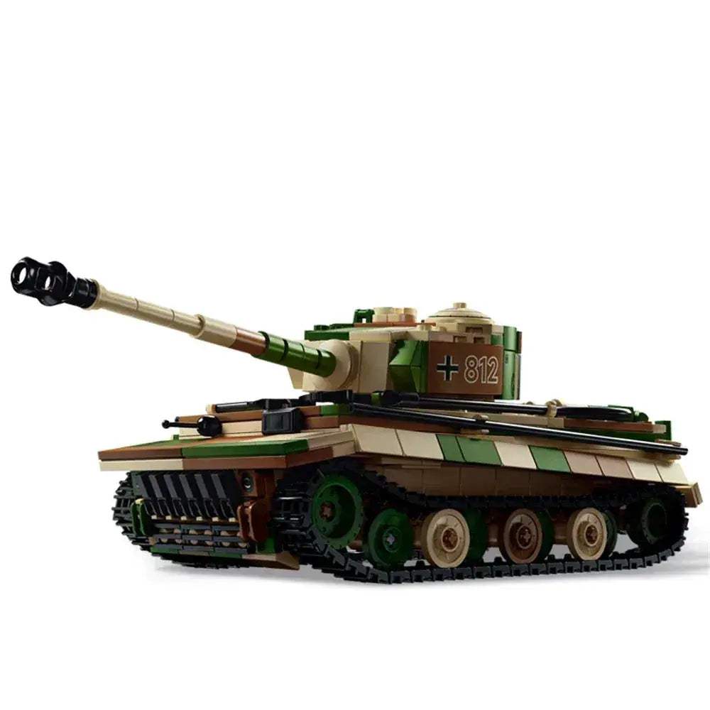 MOC MOC Lego Compatible Military Tank Building Blocks Set For Kids - ToylandEU