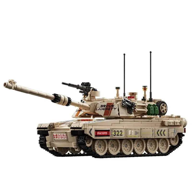 MOC MOC Lego Compatible Military Tank Building Blocks Set For Kids - ToylandEU