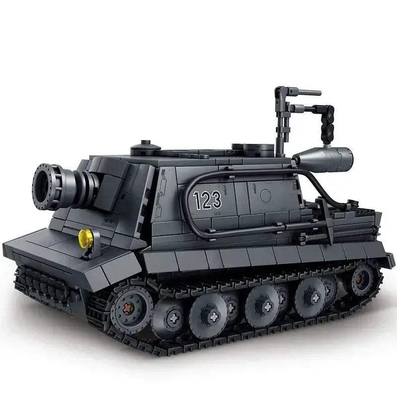 MOC MOC Lego Compatible Military Tank Building Blocks Set For Kids - ToylandEU