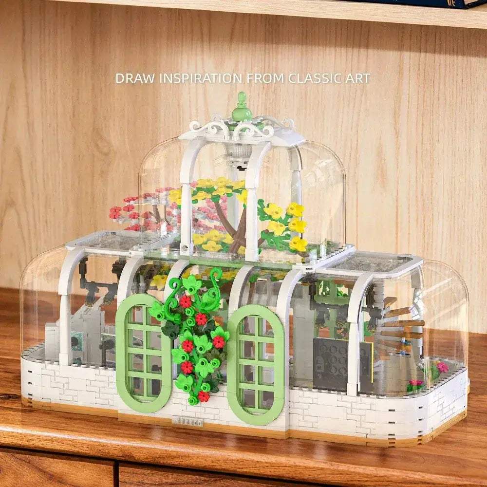 MOC MOC Lego Compatible Transparent Plant Garden Building Blocks Boosting Imagination - ToylandEU