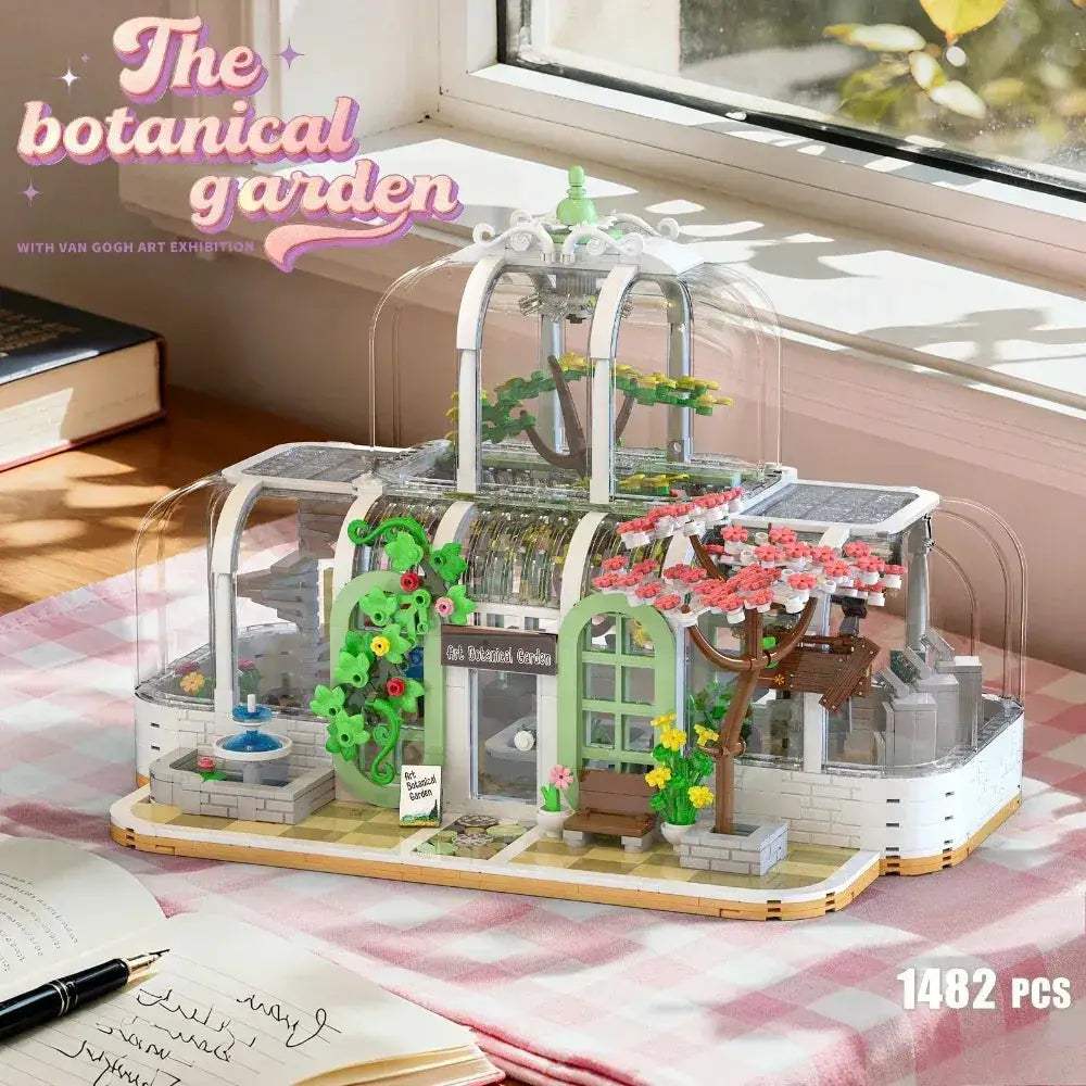 MOC MOC Lego Compatible Transparent Plant Garden Building Blocks Boosting Imagination - ToylandEU