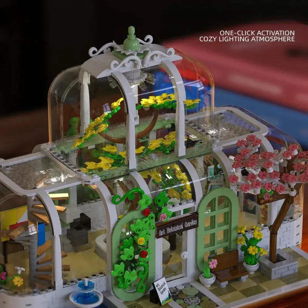 MOC MOC Lego Compatible Transparent Plant Garden Building Blocks Boosting Imagination - ToylandEU