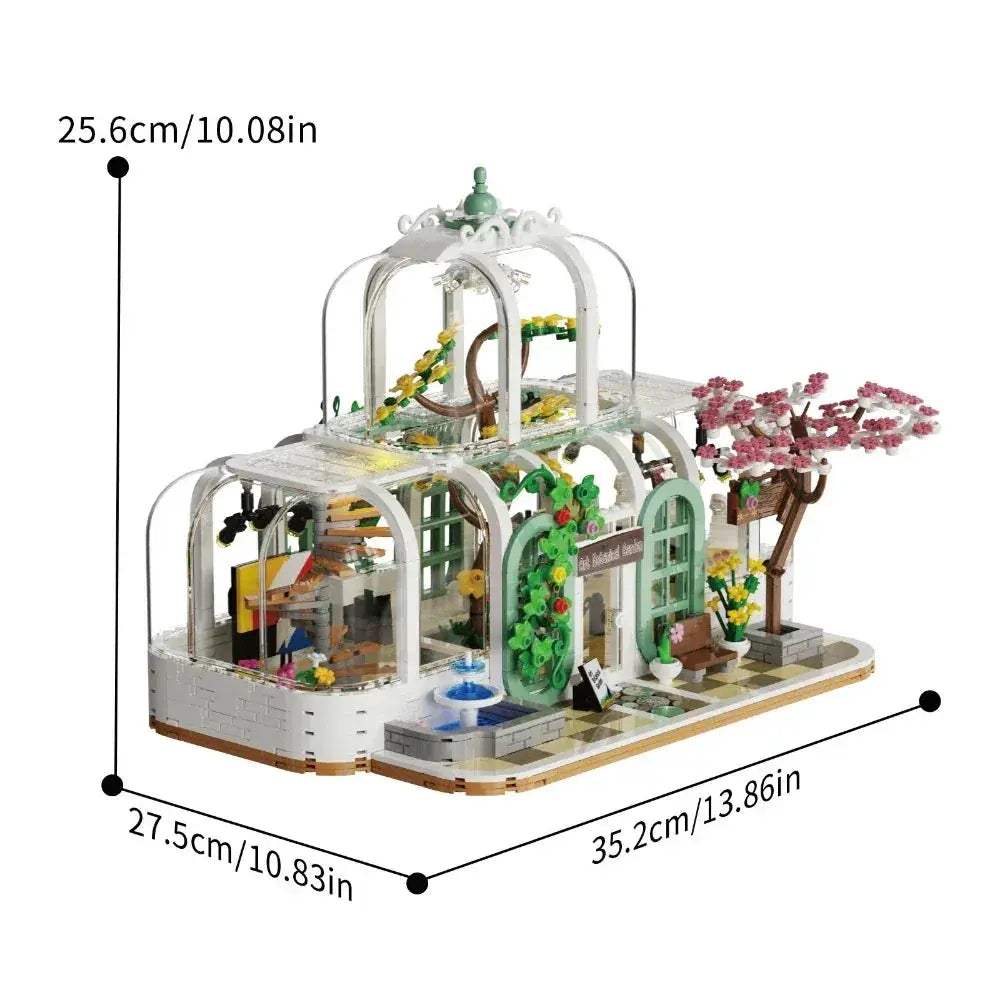 MOC MOC Lego Compatible Transparent Plant Garden Building Blocks Boosting Imagination - ToylandEU