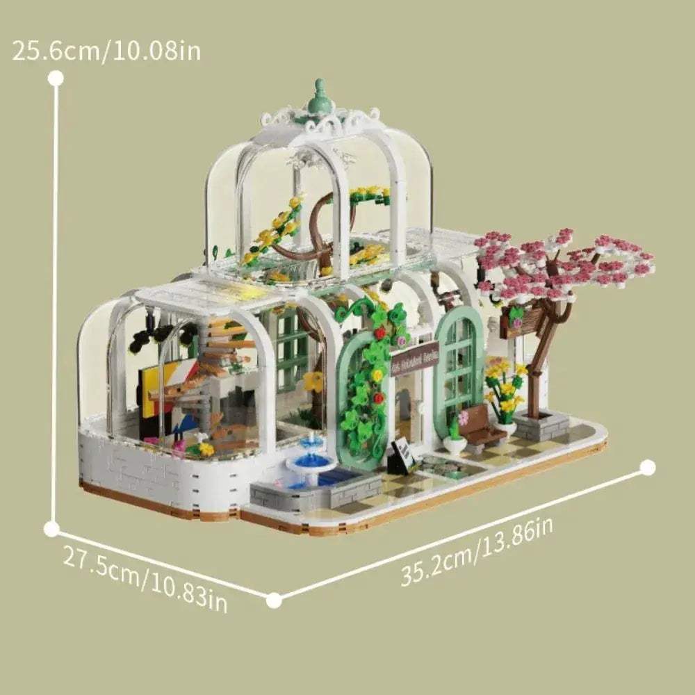 MOC MOC Lego Compatible Transparent Plant Garden Building Blocks Boosting Imagination - ToylandEU