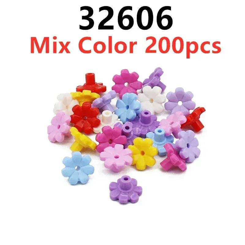 MOC MOC Lego Compatible Tree Plant Building Blocks Garden Set - ToylandEU
