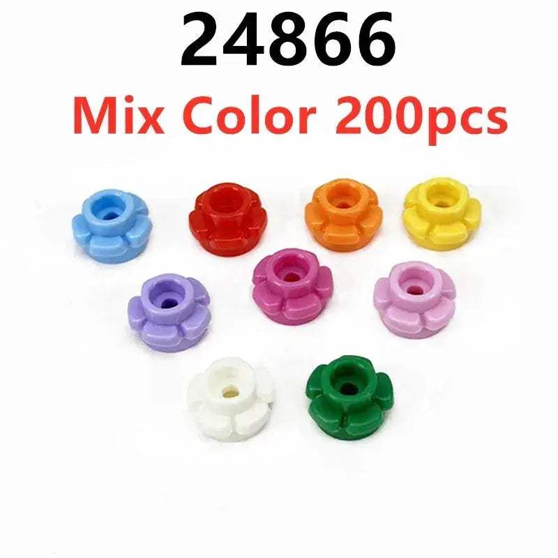 MOC MOC Lego Compatible Tree Plant Building Blocks Garden Set - ToylandEU