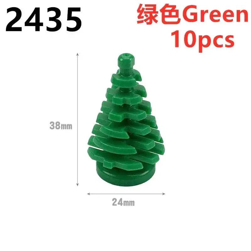 MOC MOC Lego Compatible Tree Plant Building Blocks Garden Set - ToylandEU
