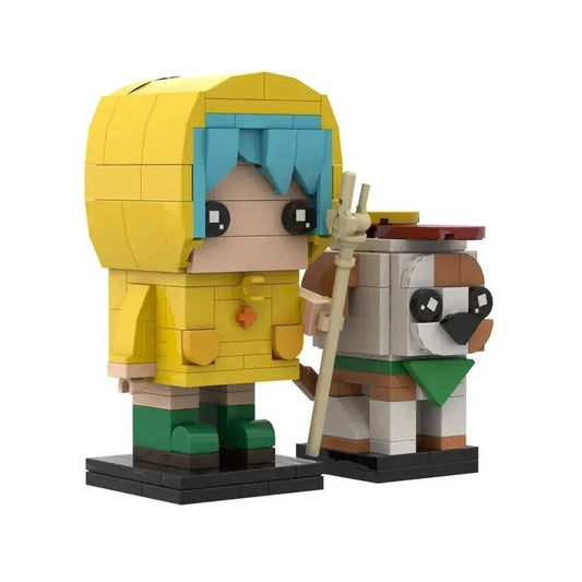  MOC MOC Luce BrickheadZ Model Building Blocks Anime Girl Figure Building Bricks MOC -  ToylandEU™
