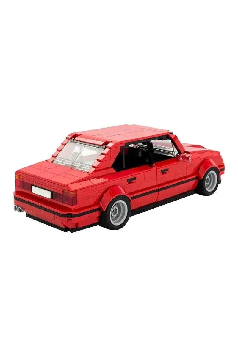  MOC MOC M5 E34 Sports Car Model Building Blocks Red Supercar Building Bricks MOC -  ToylandEU™
