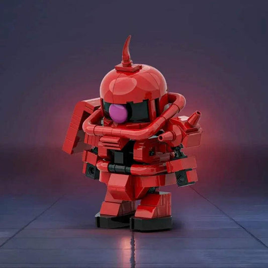 MOC MS-06 Motorized Warrior Model Building Blocks Zaku Warrior Mech Robot Gift Building Bricks MOC - ToylandEU