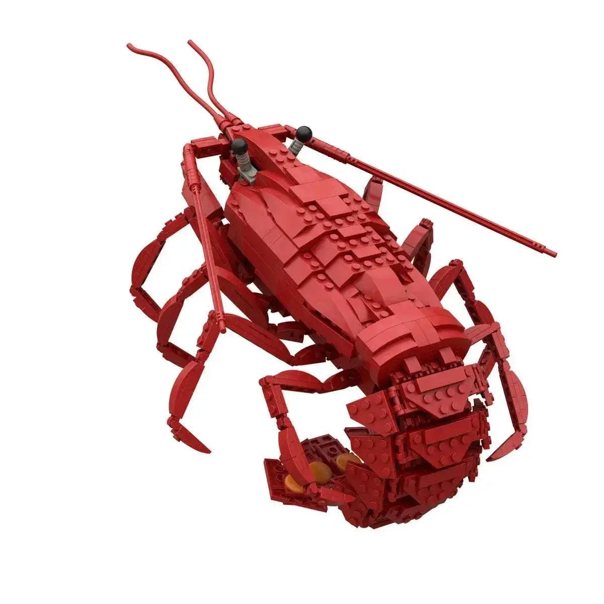  MOC MOC Marine Animal Building Blocks Kit Sea Lobster Crab Toys Building Bricks MOC -  ToylandEU™