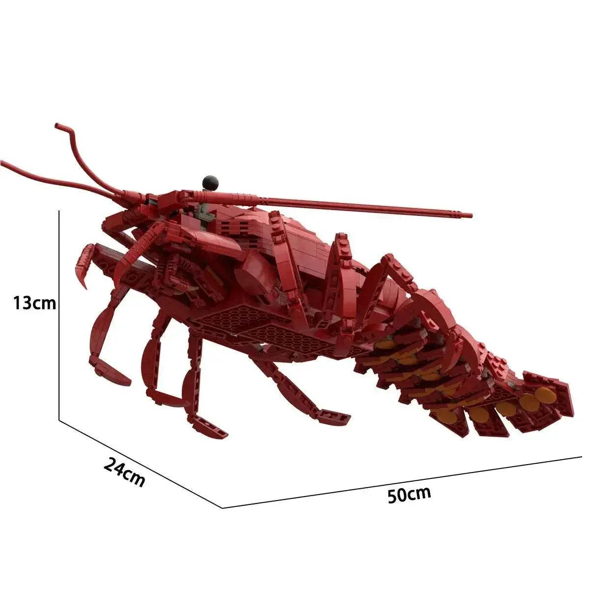  MOC MOC Marine Animal Building Blocks Kit Sea Lobster Crab Toys Building Bricks MOC -  ToylandEU™