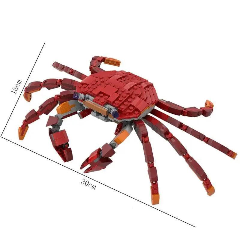  MOC MOC Marine Animal Building Blocks Kit Sea Lobster Crab Toys Building Bricks MOC -  ToylandEU™