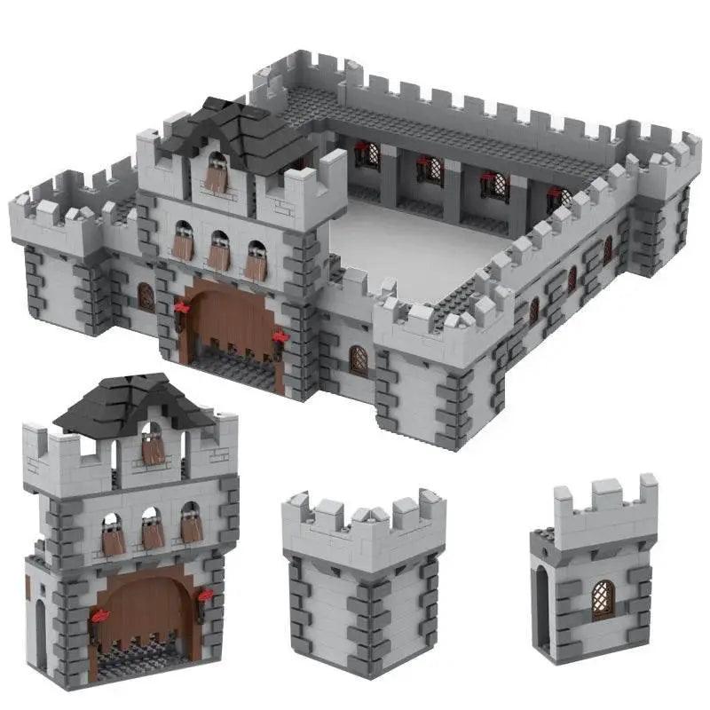  MOC MOC Medieval Castle Burg Building Blocks Set for Boys Gift Building Bricks MOC -  ToylandEU™