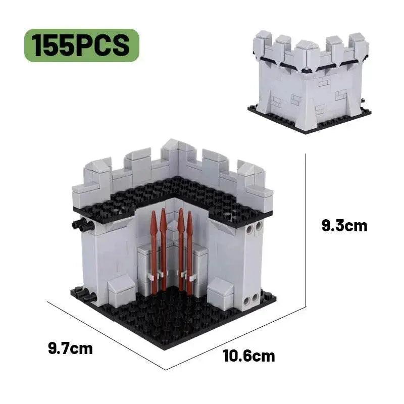  MOC MOC Medieval Castle Burg Building Blocks Set for Boys Gift Building Bricks MOC -  ToylandEU™