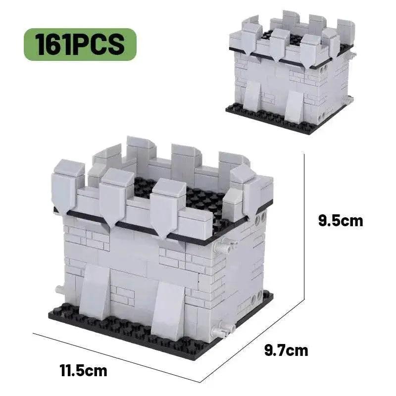 MOC MOC Medieval Castle Burg Building Blocks Set for Boys Gift Building Bricks MOC -  ToylandEU™