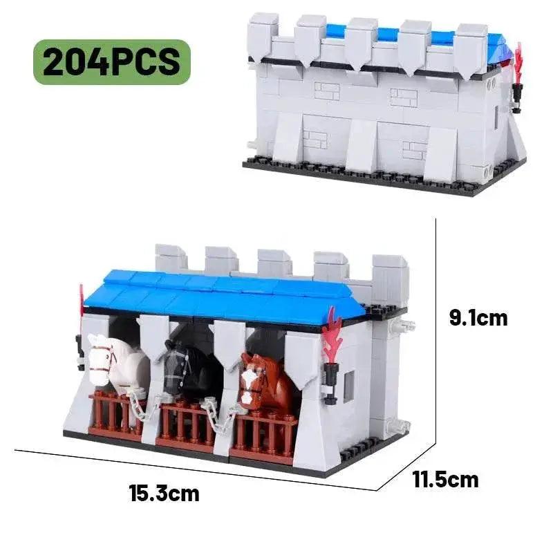  MOC MOC Medieval Castle Burg Building Blocks Set for Boys Gift Building Bricks MOC -  ToylandEU™