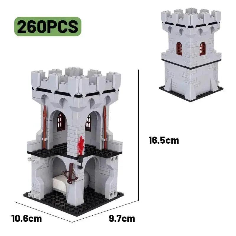 MOC MOC Medieval Castle Burg Building Blocks Set for Boys Gift Building Bricks MOC -  ToylandEU™
