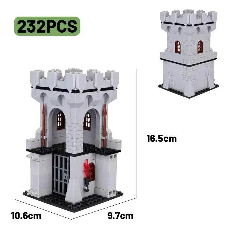  MOC MOC Medieval Castle Burg Building Blocks Set for Boys Gift Building Bricks MOC -  ToylandEU™
