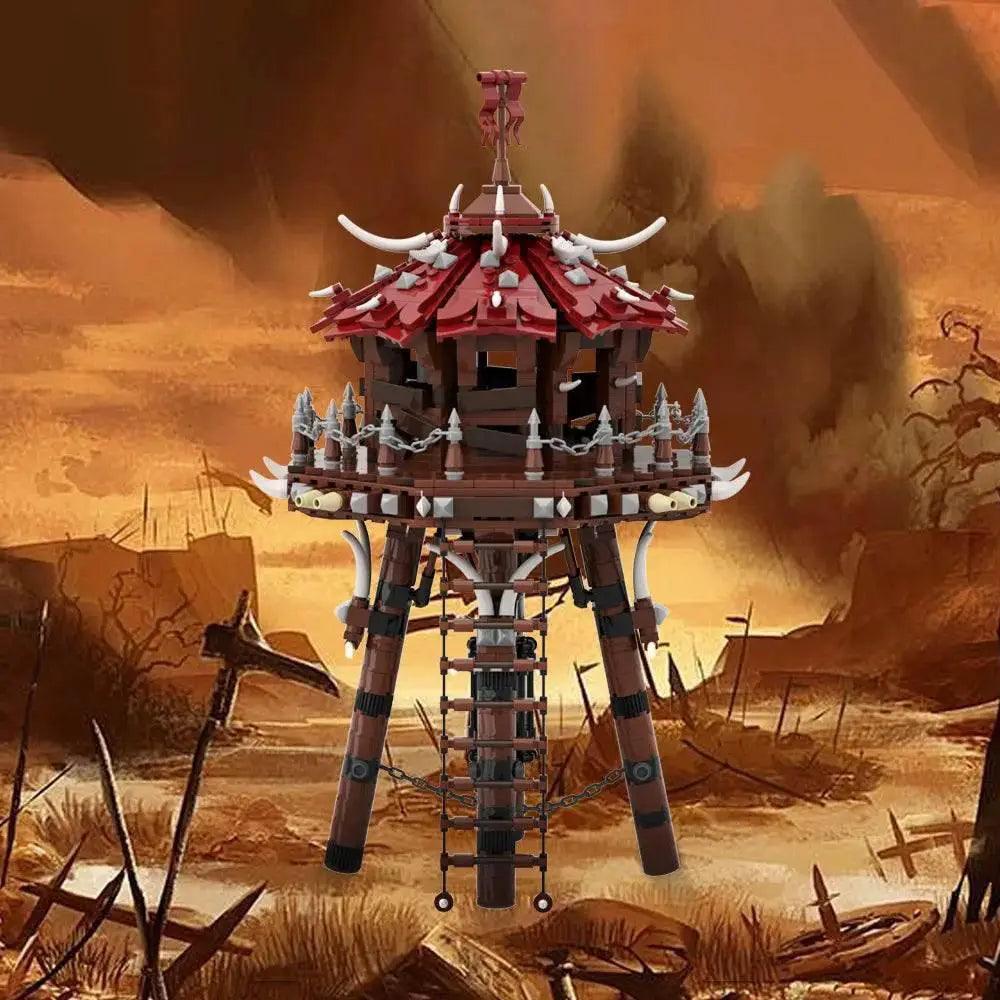  MOC MOC Medieval Orc Archery Tower Model Building Blocks Gift Building Bricks MOC -  ToylandEU™