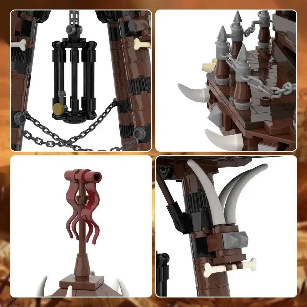  MOC MOC Medieval Orc Archery Tower Model Building Blocks Gift Building Bricks MOC -  ToylandEU™