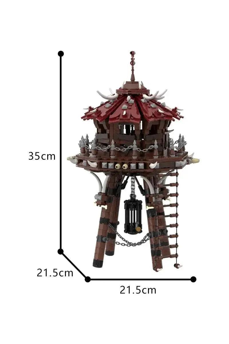  MOC MOC Medieval Orc Archery Tower Model Building Blocks Gift Building Bricks MOC -  ToylandEU™
