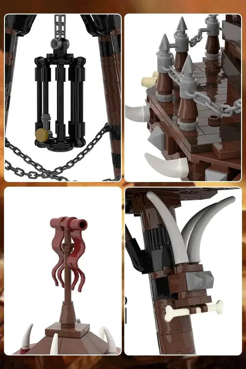  MOC MOC Medieval Orc Archery Tower Model Building Blocks Gift Building Bricks MOC -  ToylandEU™